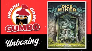 DICE MINER:  Unboxing  & Overview of Gameplay