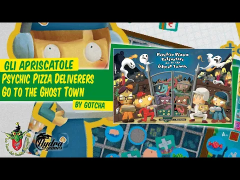 Psychic Pizza Deliverers Go to the Ghost Town unboxing [Gli Apriscatole]