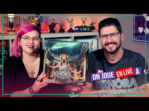 [Règles & Partie] KHÔRA - L'APOGÉE D'UN EMPIRE | 2 joueurs | IELLO | VOD Live