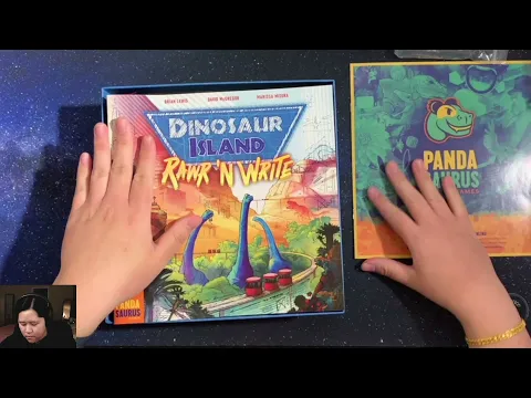 My unboxing of Dinosaur Island Rawr and Write Kickstarter Edition