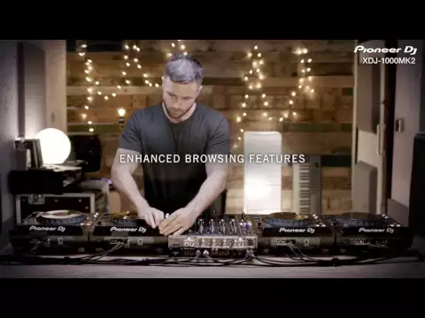 Product video thumbnail for Pioneer DJ XDJ-1000MK2 Performance DJ Multi Player
