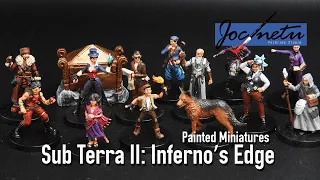 Sub Terra II: Inferno’s Edge – Painted Miniatures Showcase & Painting Tips ️