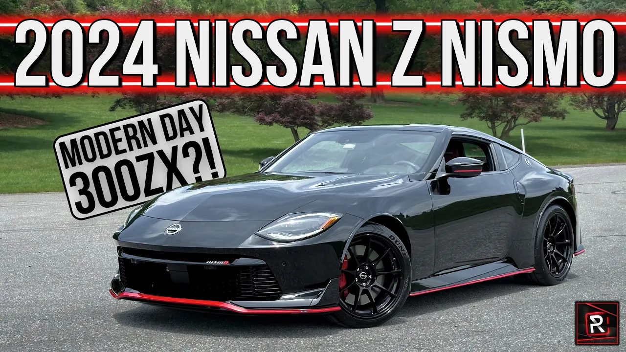 The 2024 Nissan Z Nismo Is A Handsomely Designed Modern Day Twin-Turbo 300ZX
