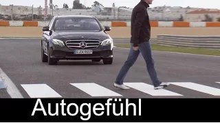 Mercedes E-Class 2017 Assistance Systems Intelligent Drive E-Klasse Assistenzsysteme all-new neu