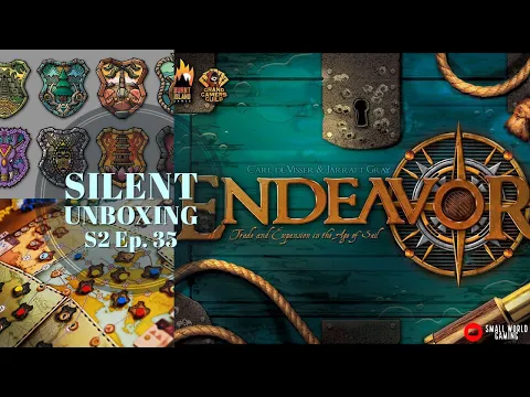Silent Unboxing Season 2 Ep. 35 -- Endeavor: Age of Sail