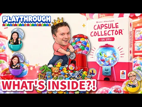 Capsule Collector Playthrough | Crack Open the Capsules — What's Inside?! (SPIEL Essen 2026)