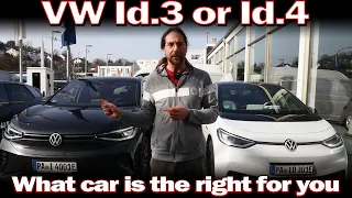 VW Id.3 or Id.4 - Which one should you get?