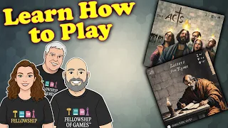 Learn to Play The Acts & Letters to Rome | Complete Setup & Rules Explained