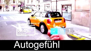 Mini Augmented Vision presentation - Google Glass for cars - Autogefühl