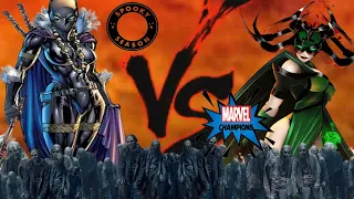 Why is it always Zombies?!: Marvel Champions Black Panther vs Hela