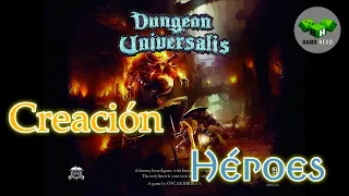Dungeon universalis | Creacion de personajes desde cero
