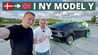 Langtur i den nye Tesla Model Y - FEJLER STORT på vigtigt område...