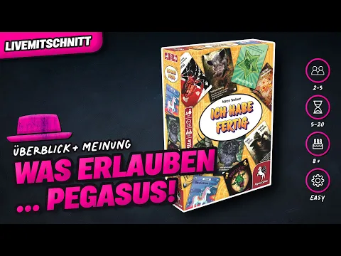 ICH HABE FERTIG - Pegasus Spiele - Brettspiel - Der Pile ist geil