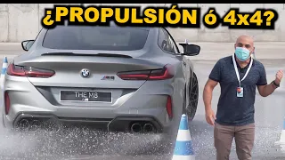 BMW M8:  TRACCIÓN TOTAL y PROPULSIÓN… ¡TODO EN UNO! Así buscamos el derrape perfecto y así funciona