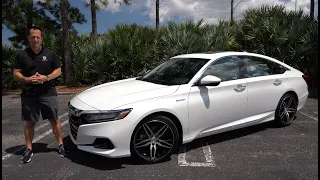 Is the 2021 Honda Accord Hybrid a better sedan than the Camry or Sonata?