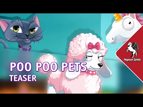 Poo Poo Pets | Teaser |EN| Pegasus Spiele