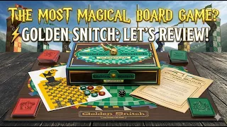 Golden Snitch Quidditch Board Game - Lets Review!