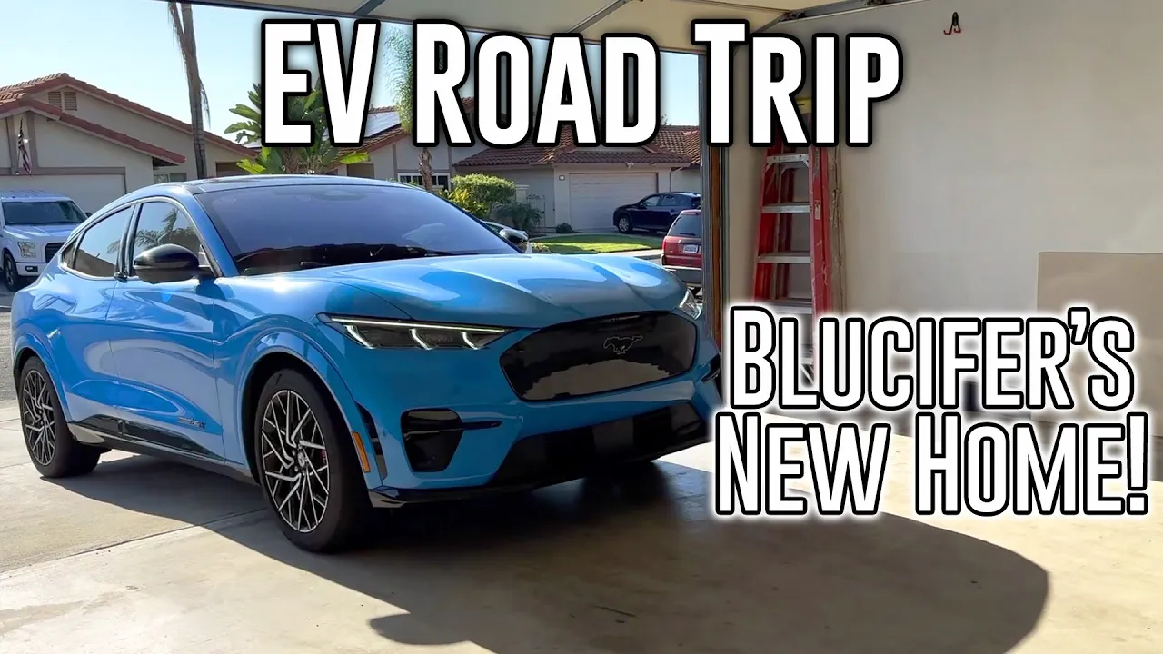 EV Road Trip - Moving our Mach-E to our NEW home in California!
