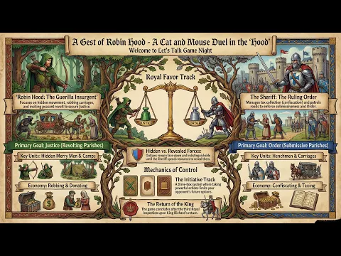 Cat & Mouse in Nottingham: - A Deep Dive into Gest of Robin Hood the Ultimate 2-Player Duel?