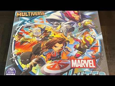 Marvel United: Multiverse (CMON) - Unbox & My First Look