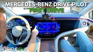 Mercedes-Benz Drive Pilot: InsideEVs First Drive Review | Look Ma, No Hands!
