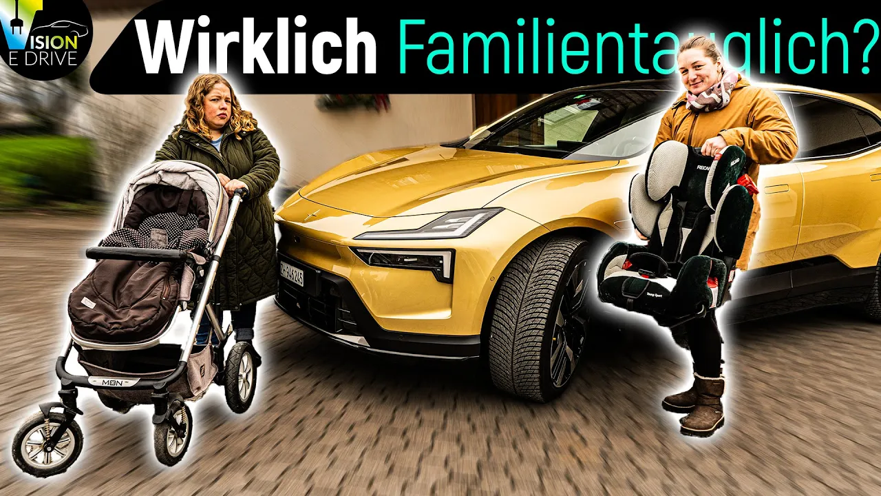 Muss man wegen der Optik auf Platz verzichten? PRAXISTEST im Polestar 4!