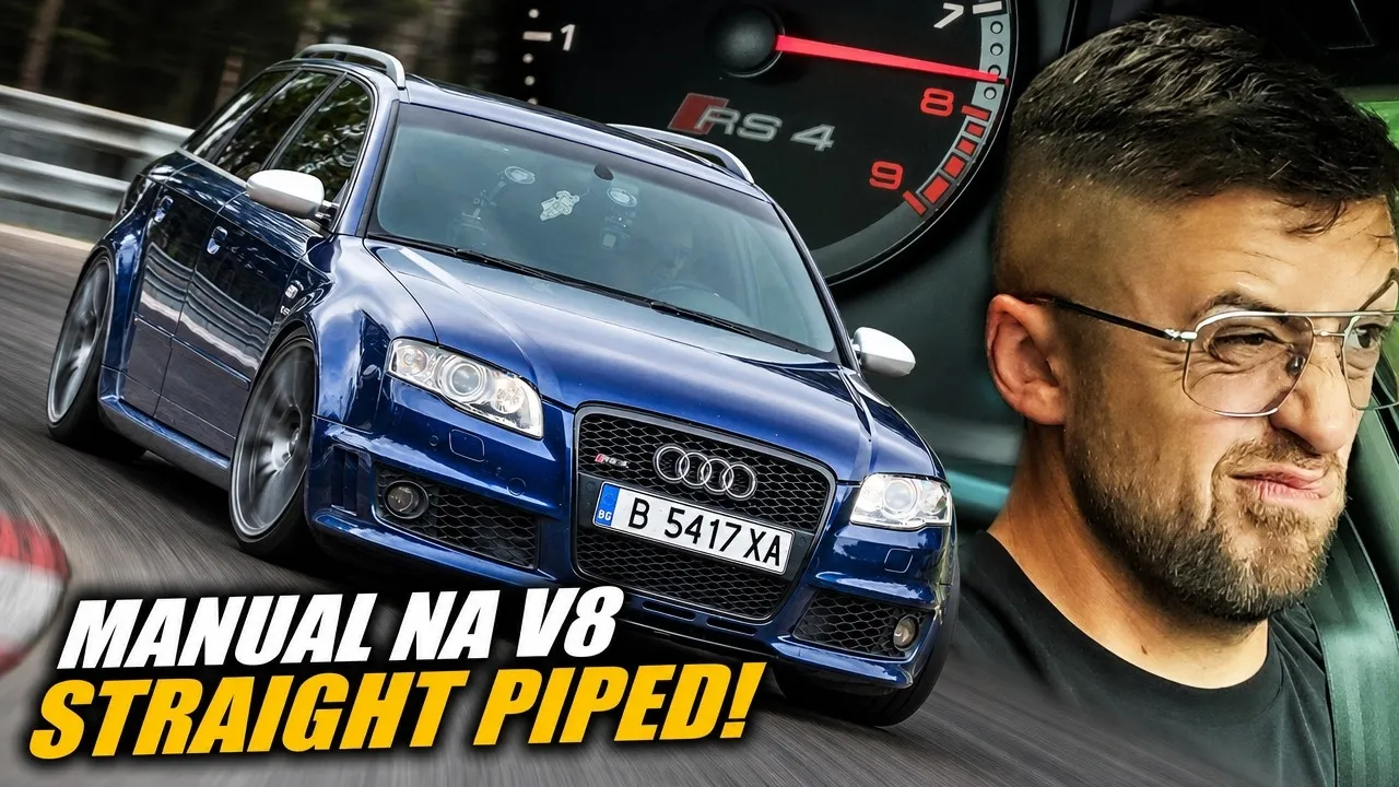 EARGASMIC Audi RS4 B7 x AMG GT R // Nürburgring