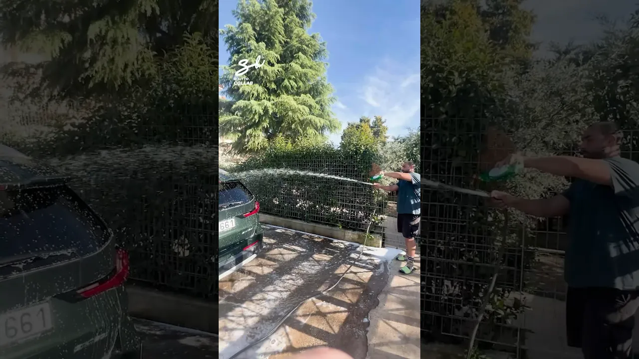 Car Washing Hack! 🧼 #cars #carwash #hacks