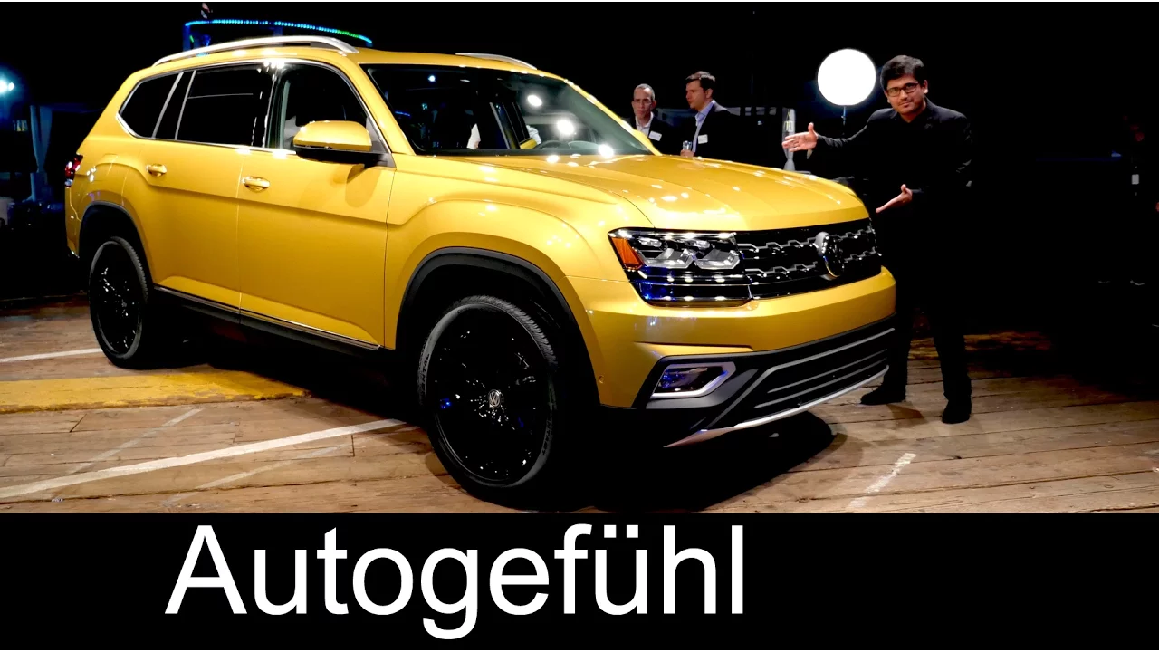 All-new VW SUV Volkswagen Atlas World Premiere Teramont Exterior/Interior - Autogefühl
