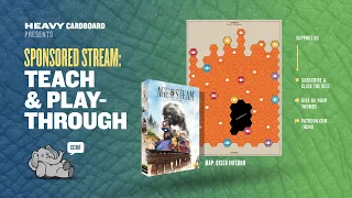 Age of Steam - Disco Inferno - (KS) 5p Teaching & Play-through by Heavy Cardboard