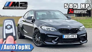 585HP BMW M2 Competition REVIEW on AUTOBAHN [NO SPEED LIMIT] by AutoTopNL