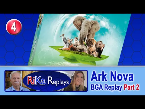 Ark Nova Board Game Replay on BGA - Part 2
