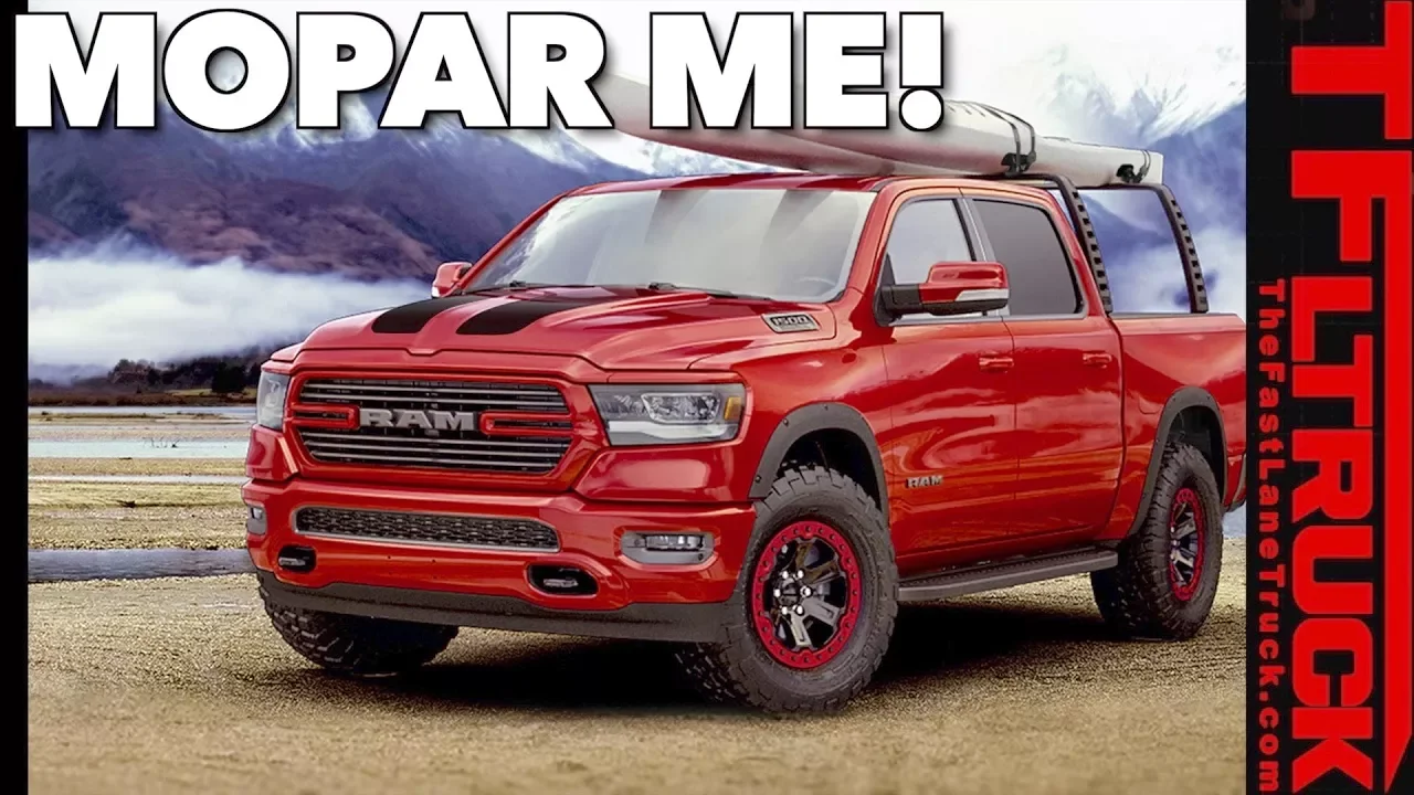 Customize the new 2019 Ram 1500 with 200 Mopar Parts