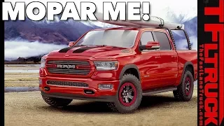 Customize the new 2019 Ram 1500 with 200 Mopar Parts