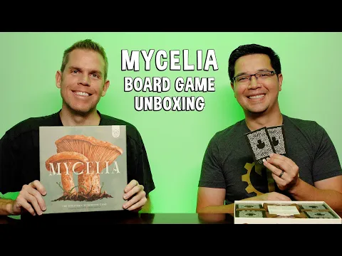 Unboxing Mycelia - Mushroom Board Game