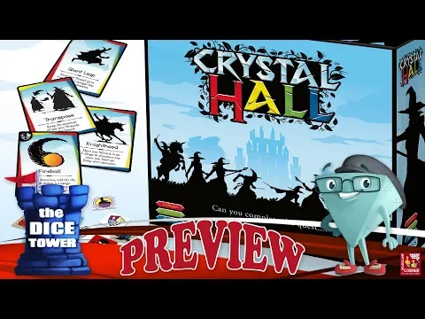 "Crystal Hall" a Dice Tower Preview - with Boardgame Corner