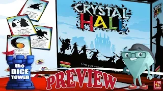 "Crystal Hall" a Dice Tower Preview - with Boardgame Corner