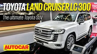 Toyota Land Cruiser LC 300 - The ultimate Toyota SUV | Auto Expo 2023 | Autocar India