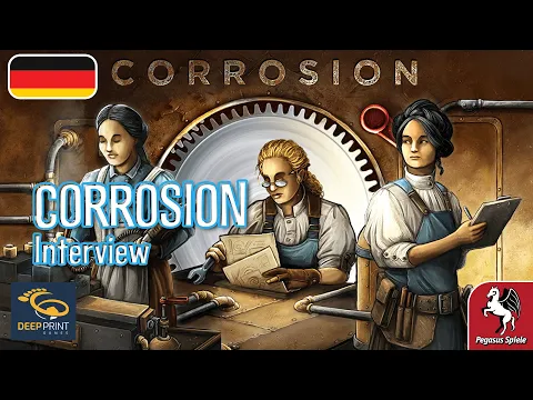 CORROSION |DE| Interview mit Autor Stefan Bauer und Verlag Deep Print Games | Pegasus Spiele