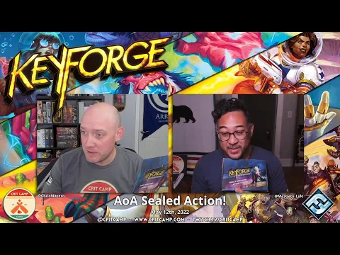 Keyforge EP152 - Classic Sealed AoA - Crit Camp