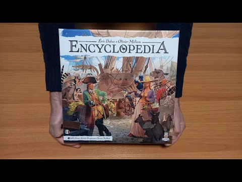 Unboxing di Encyclopedia - gioco da tavolo