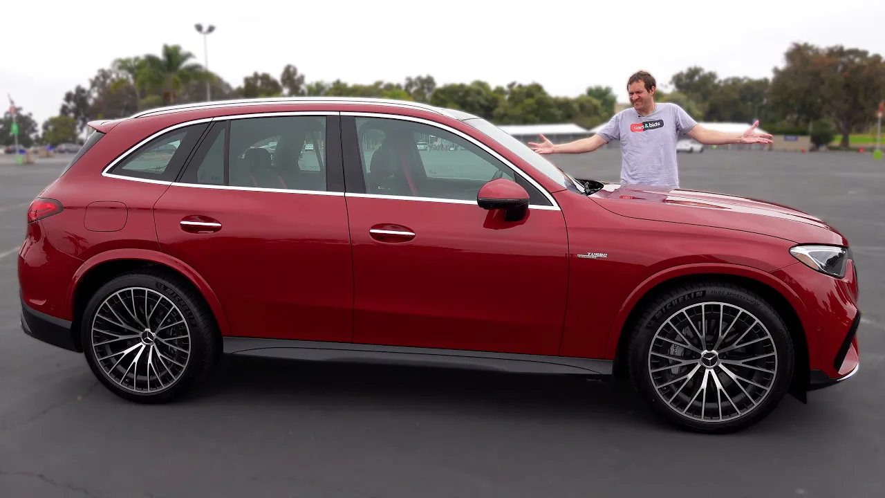 The 2024 Mercedes-AMG GLC43 Is a Little Luxury SUV with Big Power