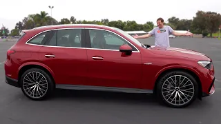 The 2024 Mercedes-AMG GLC43 Is a Little Luxury SUV with Big Power