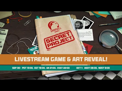 Garphill Secret Project - Live Game & Art Reveal!