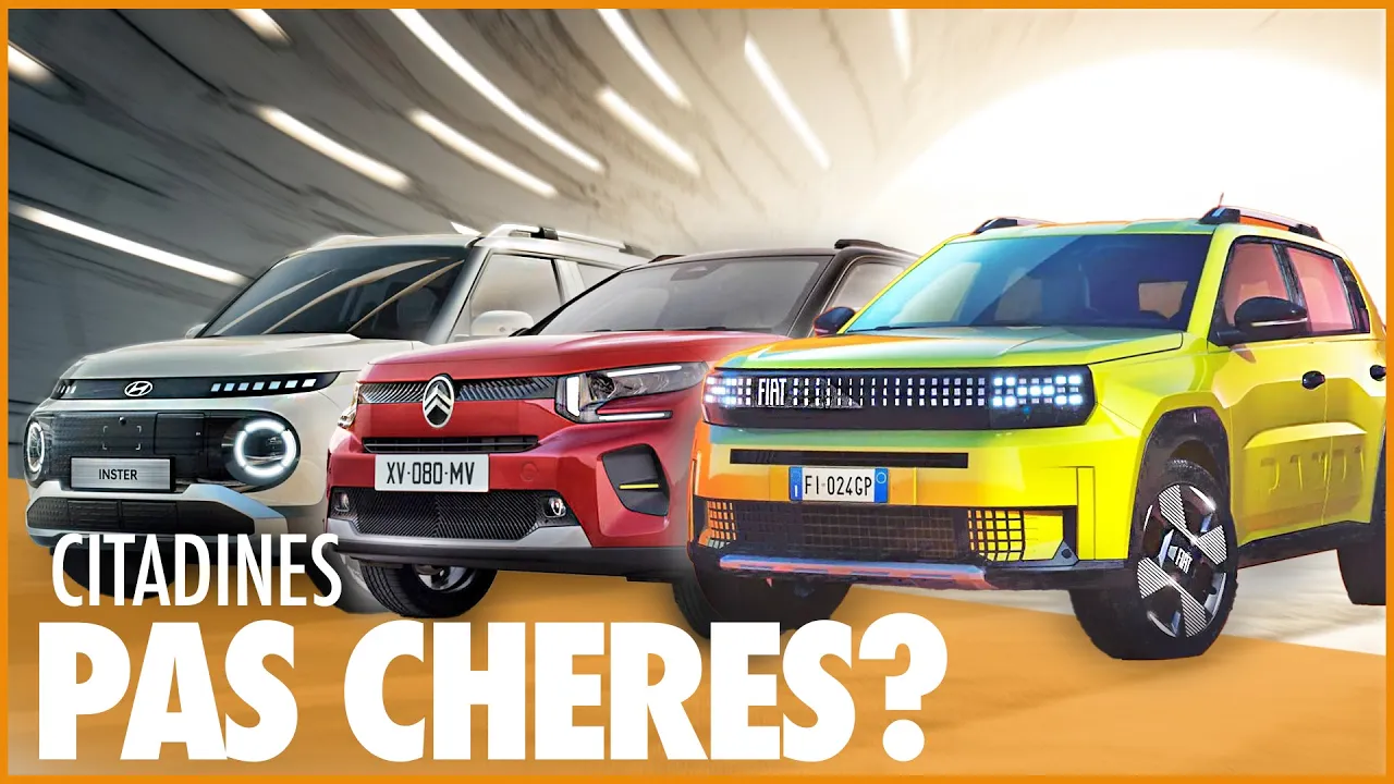 🔴 FIAT PANDA, HYUNDAI INSTER, C3 👍 Enfin des voitures abordables! (15000 euros le bon prix ?)