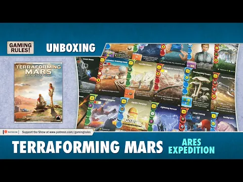 TERRAFORMING MARS: ARES EXPEDITION - UNBOXING