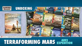 TERRAFORMING MARS: ARES EXPEDITION - UNBOXING
