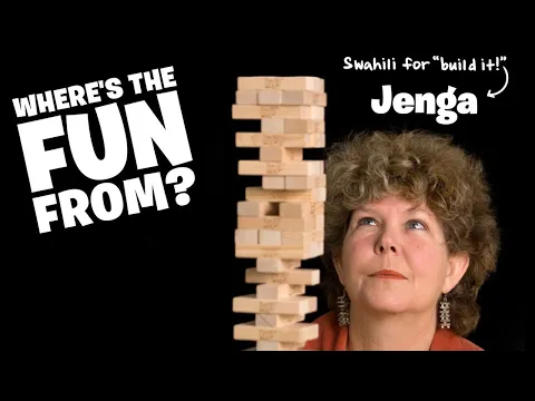Leslie Scott Shares How She Invented Jenga! | Where's the Fun from?