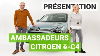 Nouvelle Citroën ë-C4 : nos 2 ambassadeurs découvrent l'électrique !