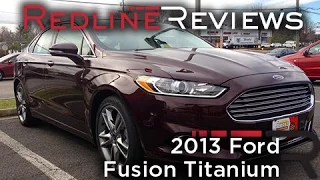 2013 Ford Fusion Titanium Review, Walkaround, Exhaust, Test Drive